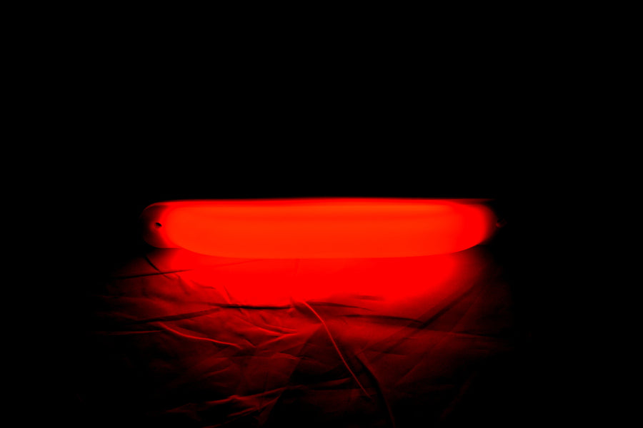 Дълъг NEON габарит тип стоп 24V, червен