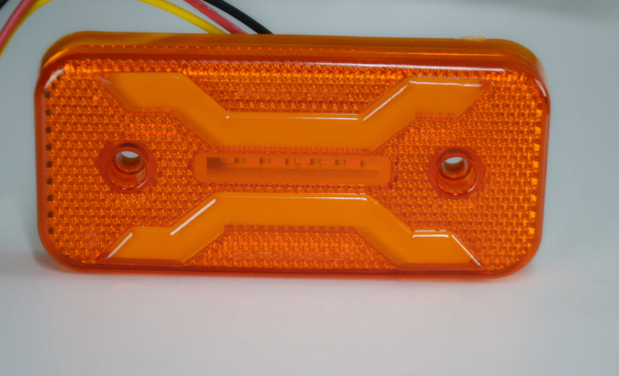 LED габарит Spider 24V жълт – 30 диода