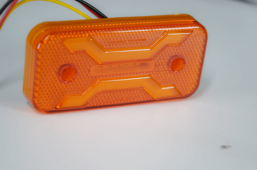 LED габарит Spider 24V жълт – 30 диода