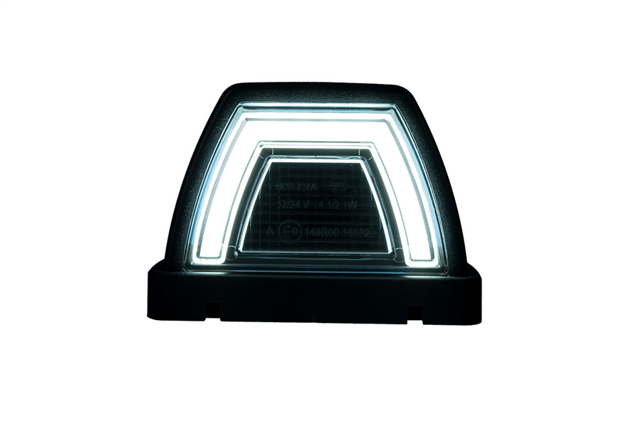 LED габарит за покрив 12/24V, бял