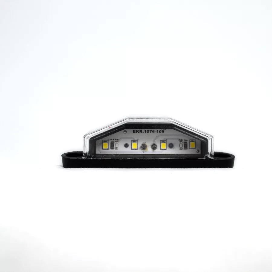 Черно мини LED осветление за номер с 4 диода, 24V