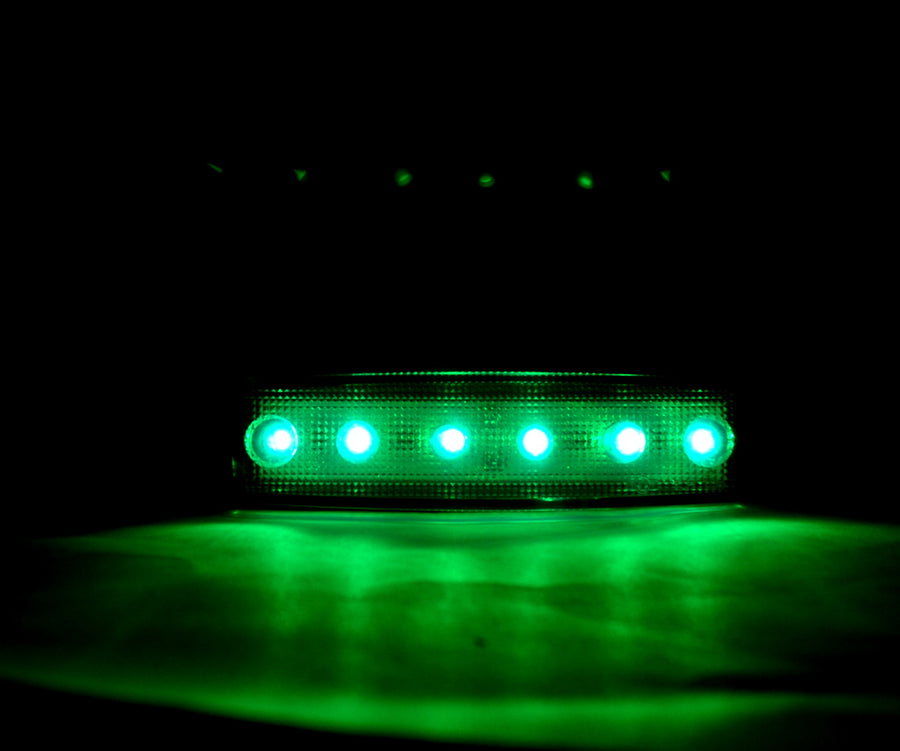 Зелена нокта 24V – LED осветление за кабина