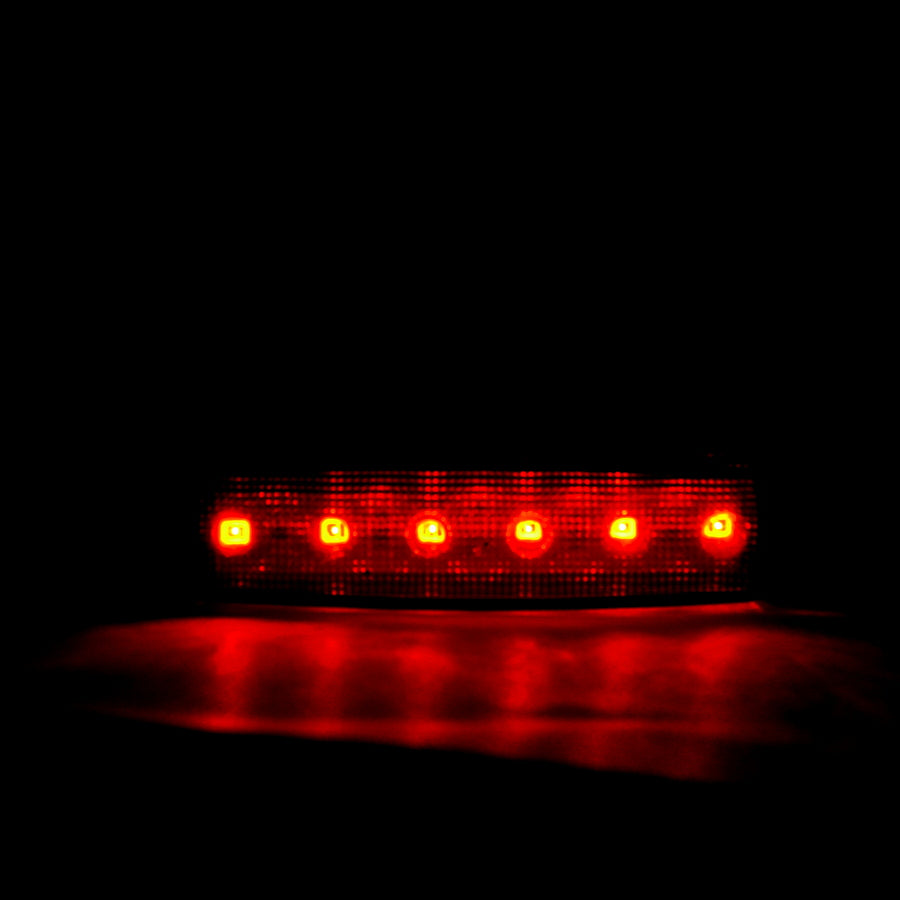 Червена нокта 24V, LED светлина за интериор