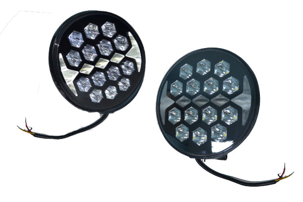 LED халоген Jumbo Batman, с жълт габарит, 70W