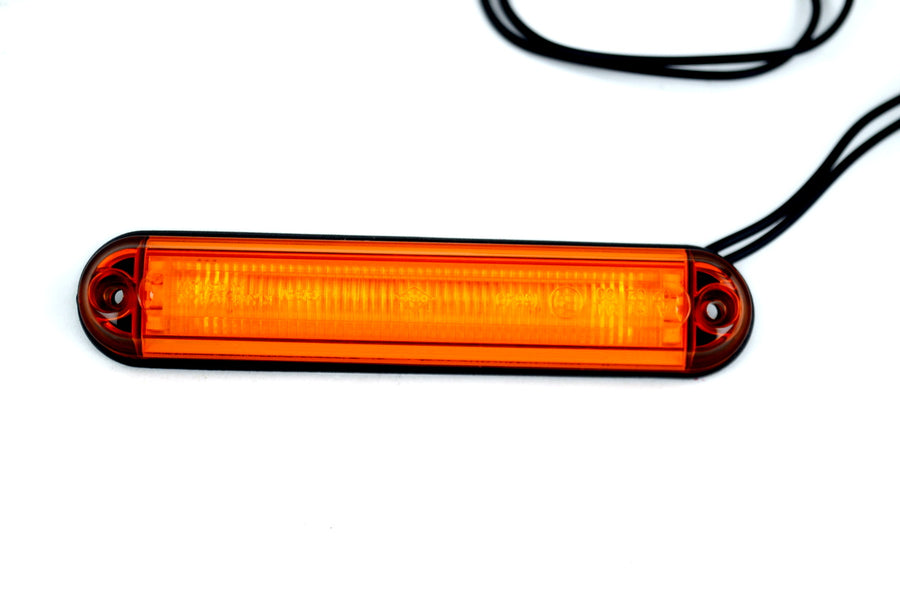 Оптичен LED габарит ЖЪЛТ 12/24v, Полша