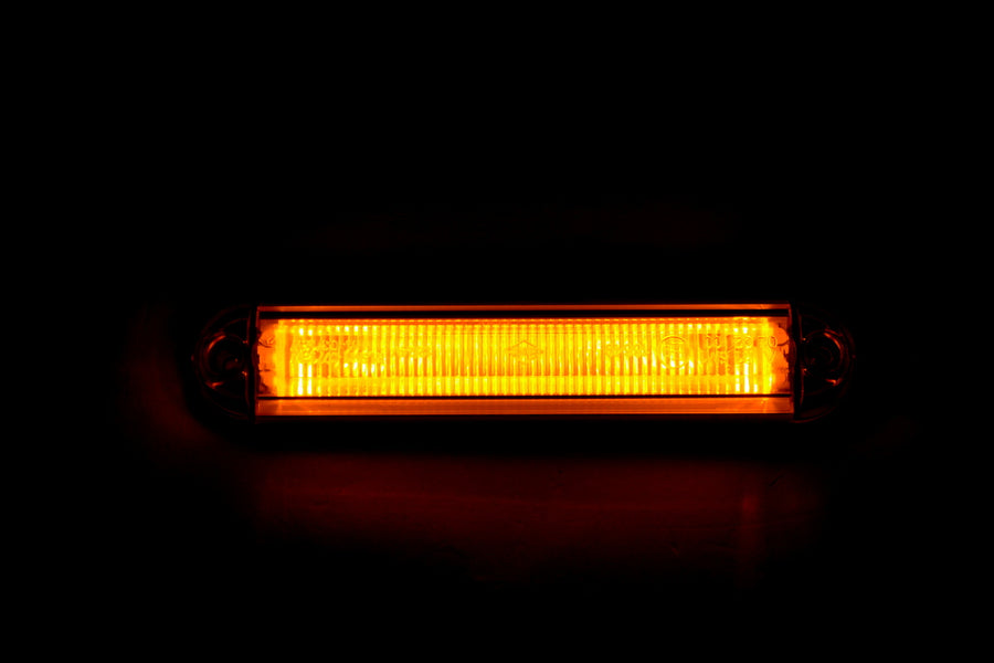 Оптичен LED габарит ЖЪЛТ 12/24v, Полша