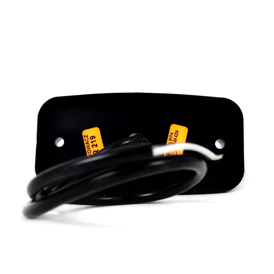 LED габарит тип Krone, червен с 3 диода, 12/24V