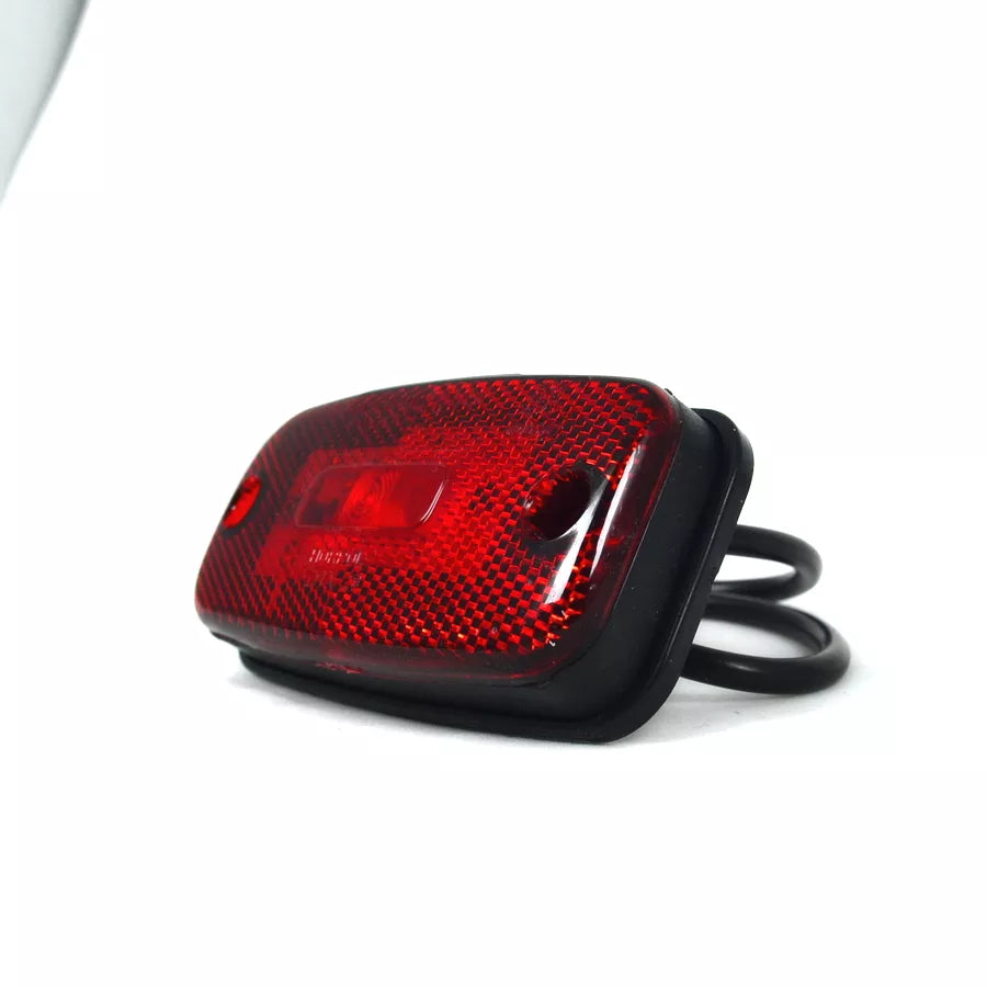 LED габарит тип Krone, червен с 3 диода, 12/24V