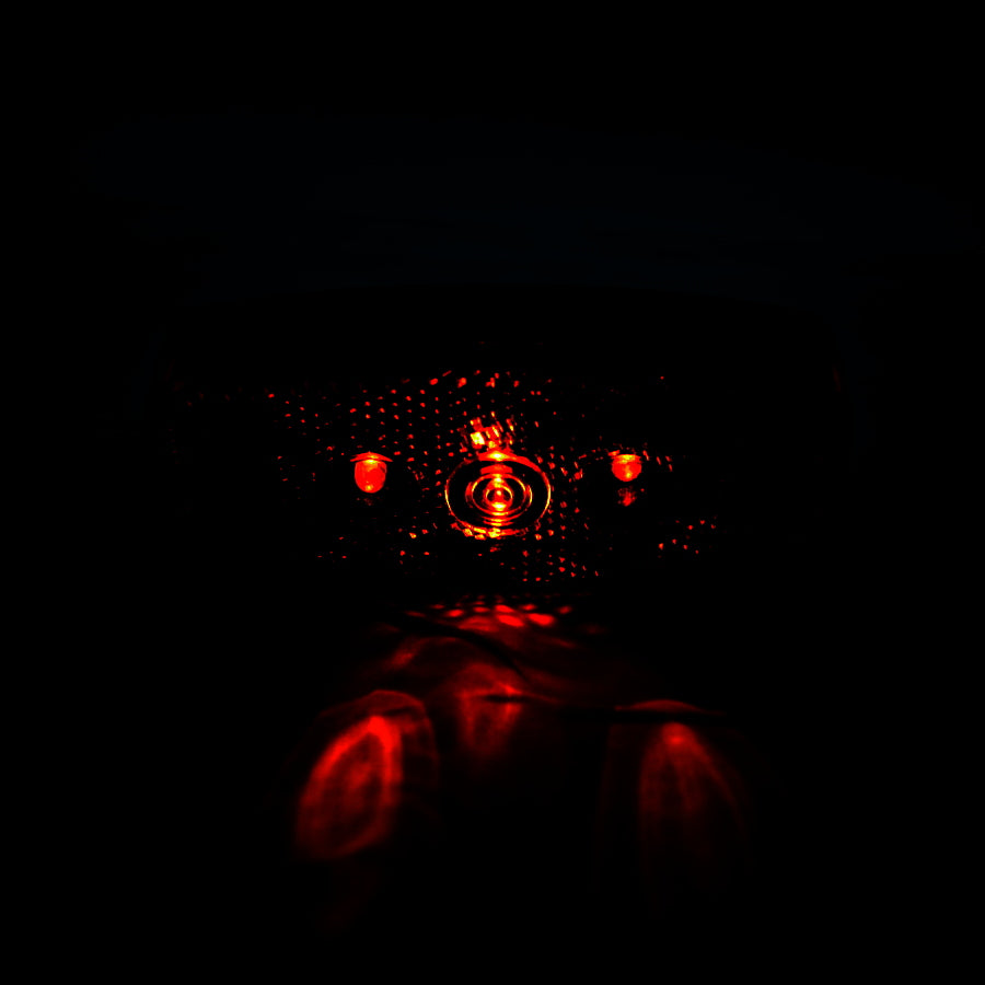 Червен LED габарит 12/24v, с 3 диода
