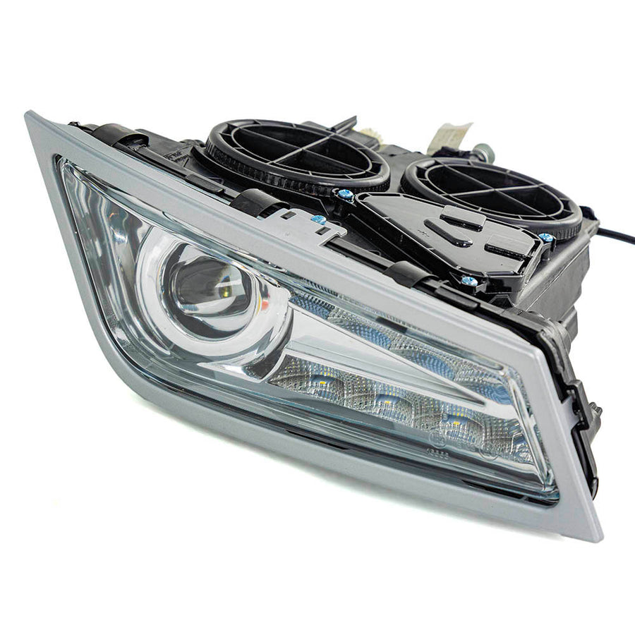 LED халоген за мъгла + LED DLR фар за VOLVO FH4, 2008+, десен