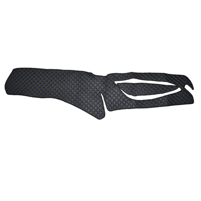 Черна стелка за табло с син шев за Scania R 2017+