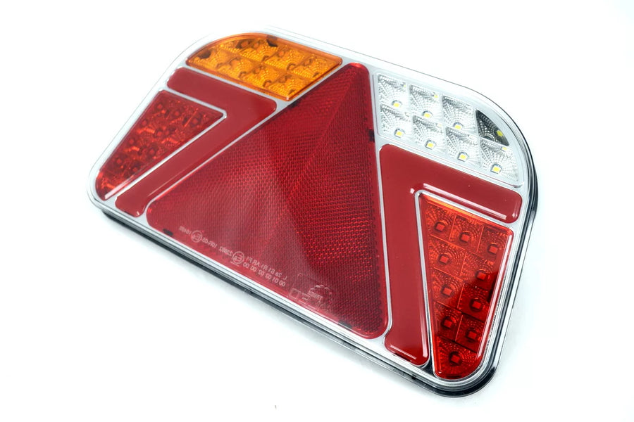 Ляв LED Неон стоп и триъгълен reflex. 241мм, 12/24V