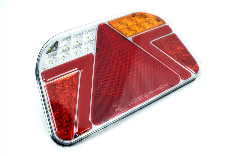 Десен LED Неон стоп и триъгълен reflex. 241мм 12/24V