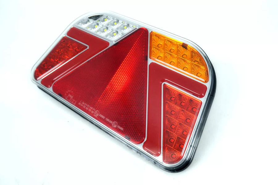 Десен LED Неон стоп и триъгълен reflex. 241мм 12/24V
