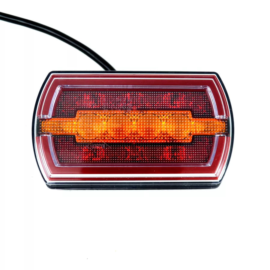 Мини LED неон стоп за ремарке/камион, овал 12/24V, ляв - десен