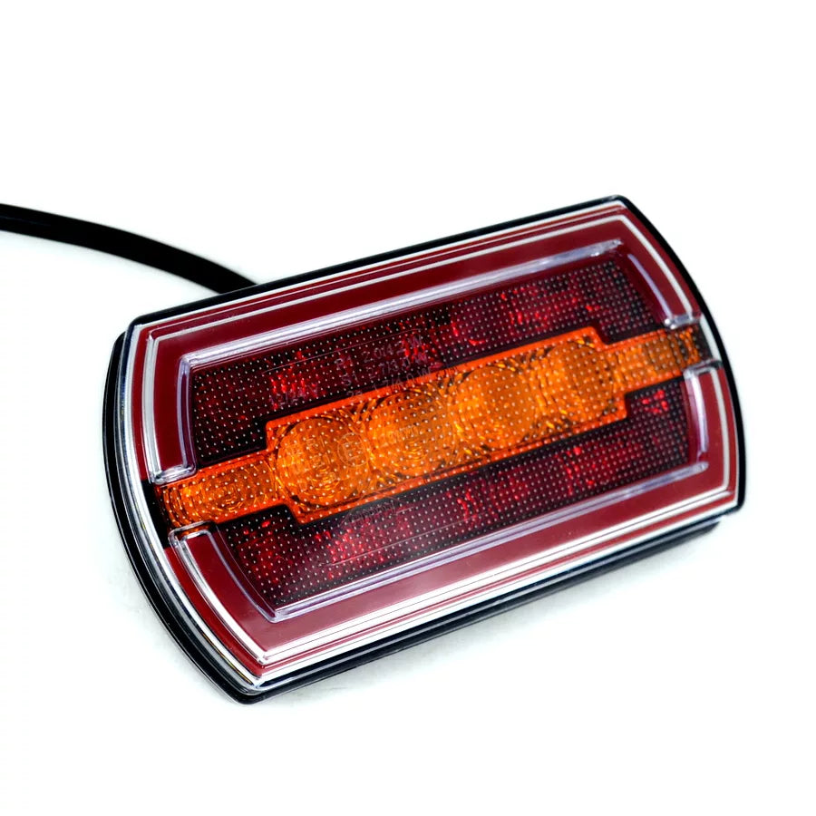 Мини LED неон стоп за ремарке/камион, овал 12/24V, ляв - десен