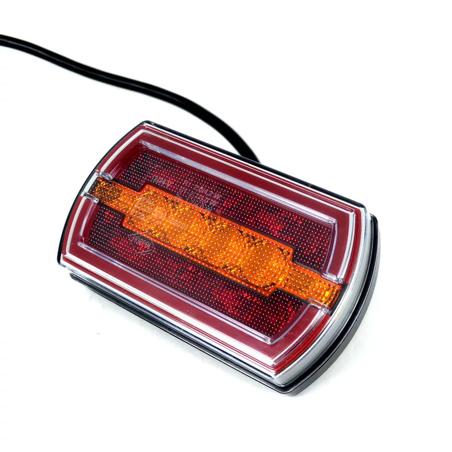Мини LED неон стоп за ремарке/камион, овал 12/24V, ляв - десен