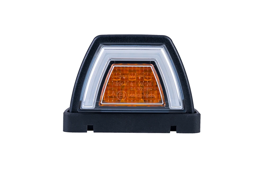 LED/NEON габарит за покрив – 12/24V, комбинирана бяла NEON и жълта LED