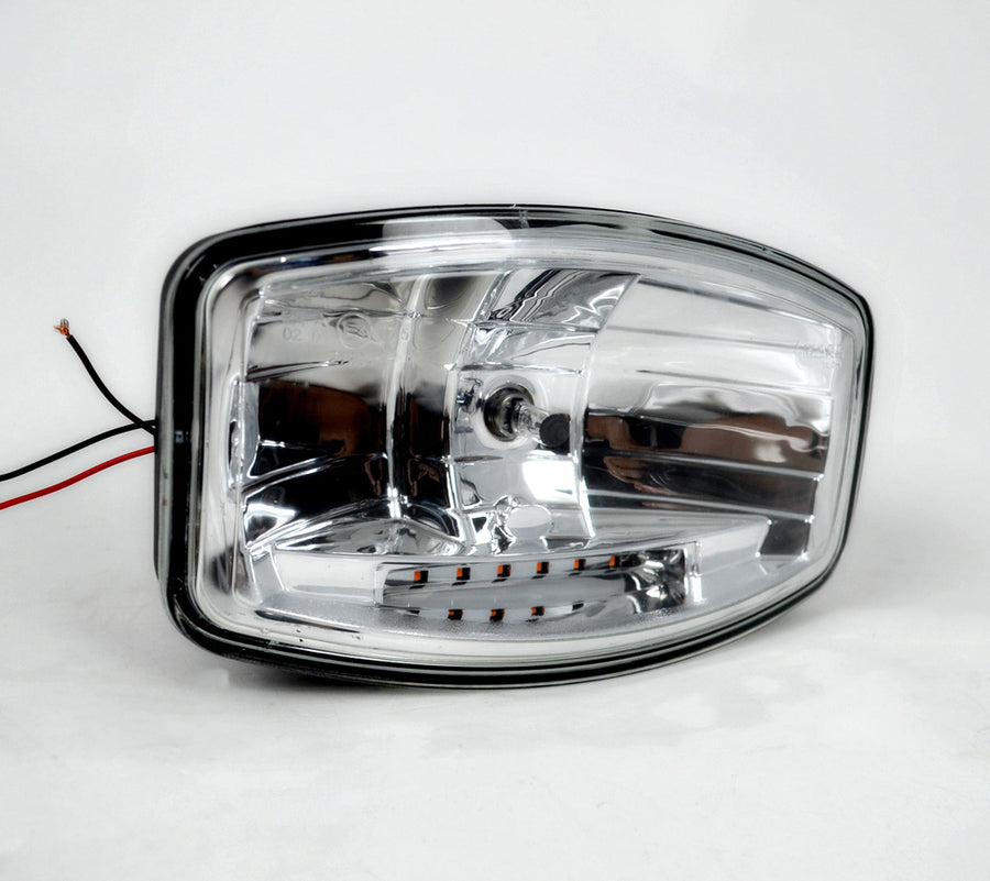 Комбиниран Халоген + LED spot тип Hella, с жълт габарит, 24V
