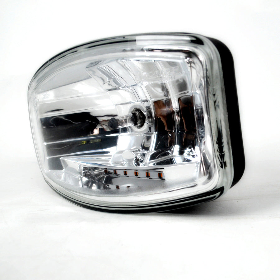 Комбиниран Халоген + LED spot тип Hella, с жълт габарит, 24V