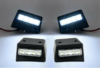 Комплект Лява и Дясна LED Габаритни Светлини 12V за покрив Transit Mk5 Mk6 1991-2006