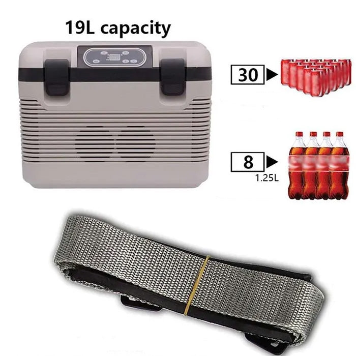 Хладилна кутия за охлаждане 12/24V, 220V, 19L
