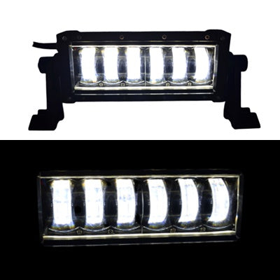 LED бар 48W – комбиниран светлинен поток от 6 диода по 5W + 3W