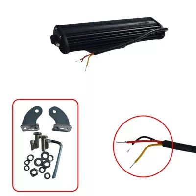 LED бар с 2 функции - спот и DRL, 150W 20 диода