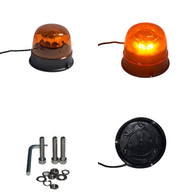 Диоден маяк / блиц, с 16 SMD диода, 6 функции