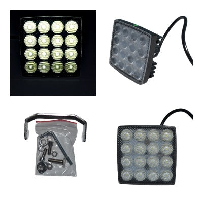 LED работна лампа 48W, фар без цокъл, 12/24V
