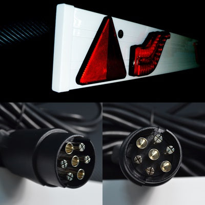 Борд за ремарке с 2 LED светлини, 7 ПИН кабел - 12/24V
