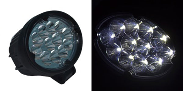 Алуминиев LED халоген-прожектор, овал, 12x3W, 36W