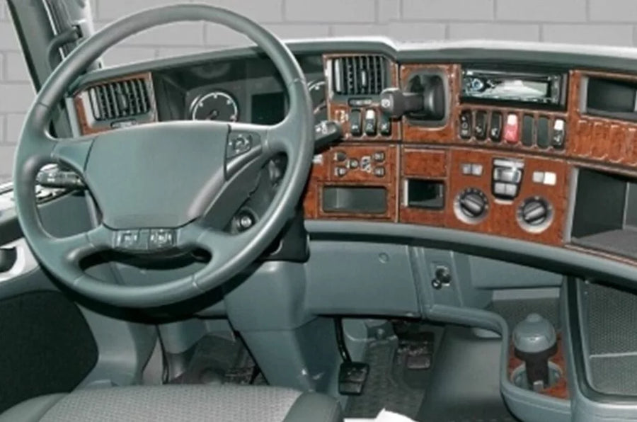 Силиконов стикер Махагон за табло за Scania R 2010-2016, 54 части