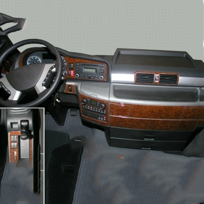 Силиконов стикер Махагон за MAN TGX/TGS 2007+, 22 части