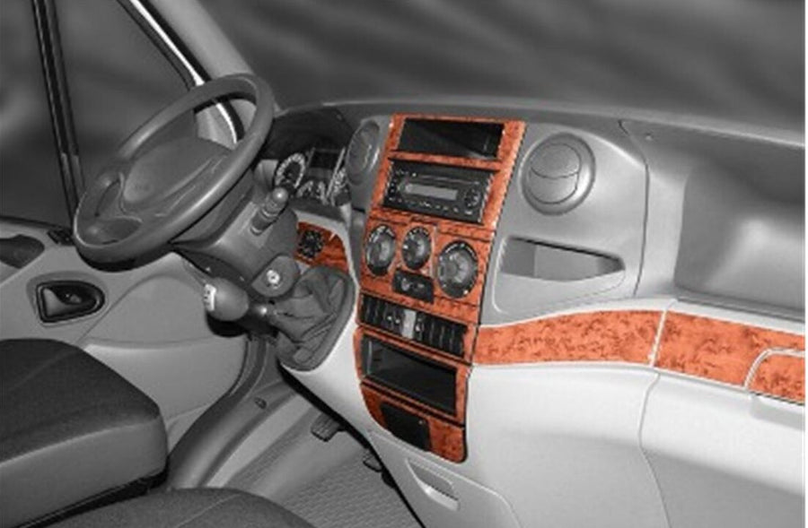 Силиконов стикер Махагон за IVECO DAILY 2007-2015, 29 части