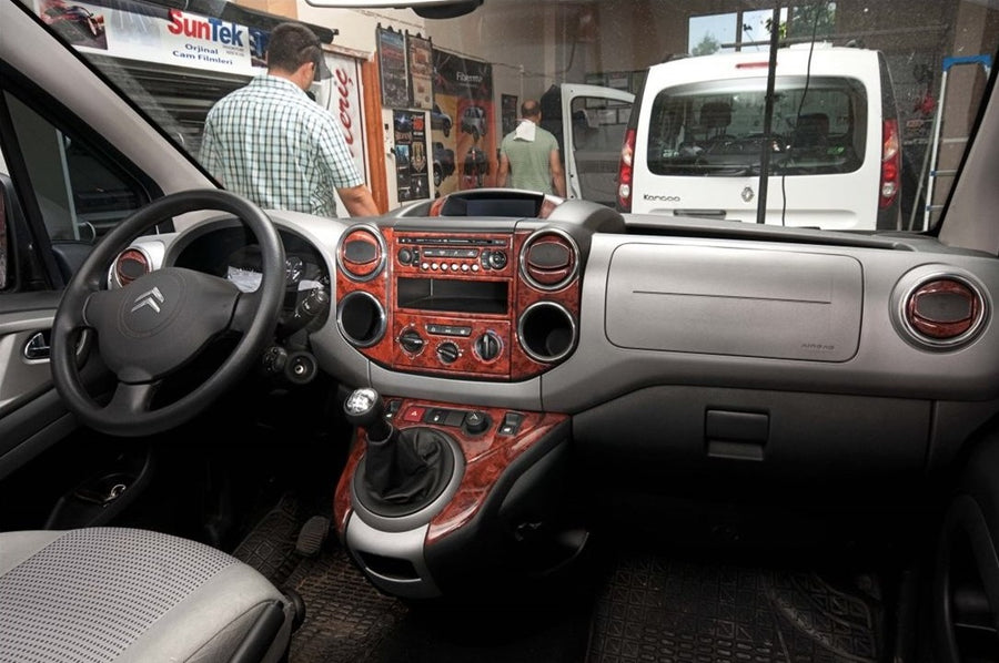 Силиконов стикер Махагон за Peugeot Partner/Citroen Berlingo 2009, 42 части