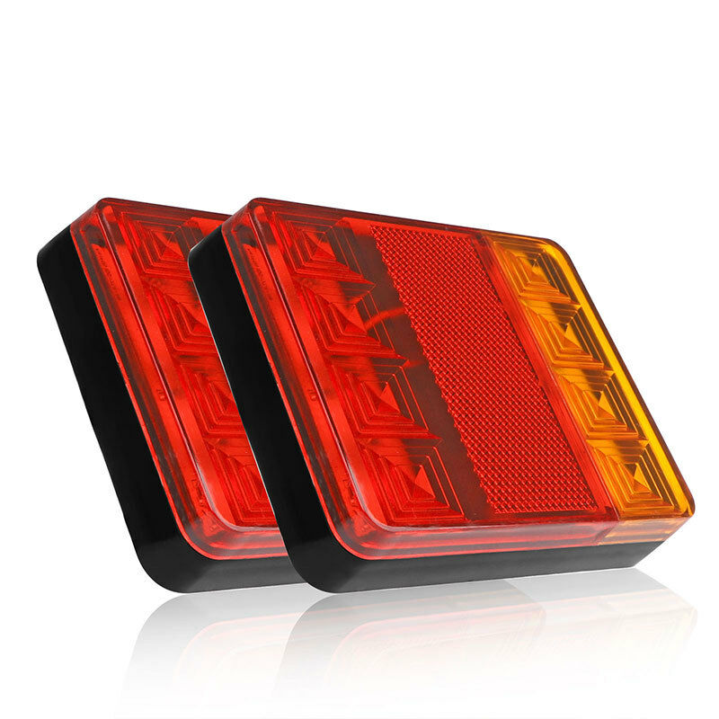 Комплект LED Диодни стопове, стоп светлини, задни светлини 12V-24V за бус камион ТИР ремарке каравана платформа