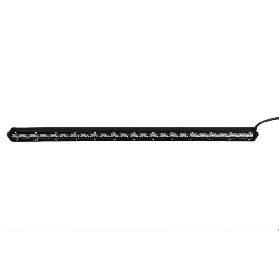 65 cm 72W Едноредов Мощен Диоден LED Лед Бар Ултра Тънък Халоген Лампа Прожектор 12V 24V за Автомобил АТВ Джип 4х4 Offroad Камион и др.