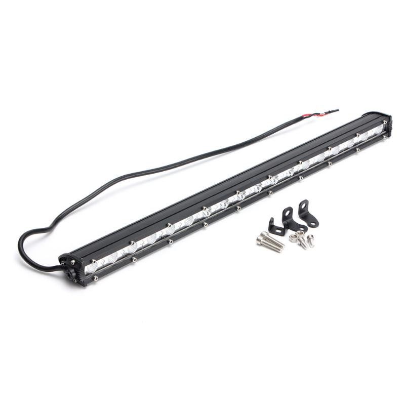 49,5 См Мощен Slim LED бар с Комбинирана Combo светлина 54W 18 LED 12V 24V АТВ, Джип, 4х4, Offroad