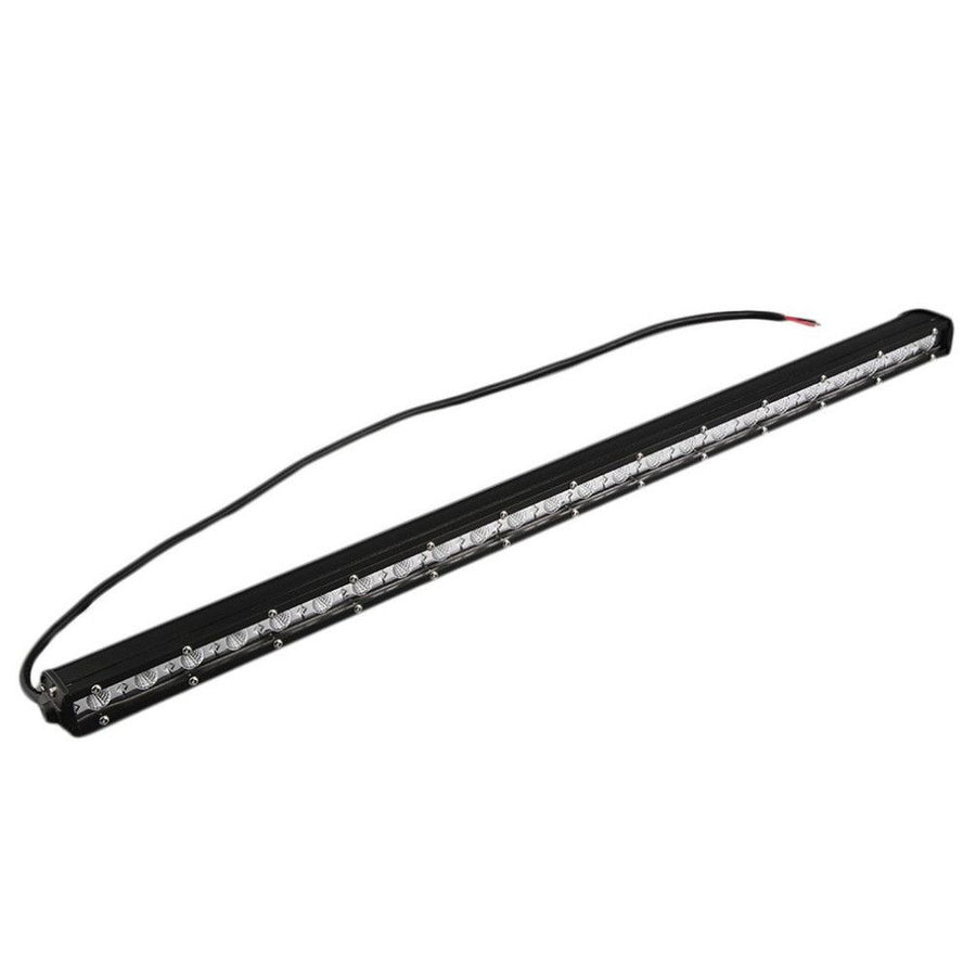 65 cm 72W Едноредов Мощен Диоден LED Лед Бар Ултра Тънък Халоген Лампа Прожектор 12V 24V за Автомобил АТВ Джип 4х4 Offroad Камион и др.