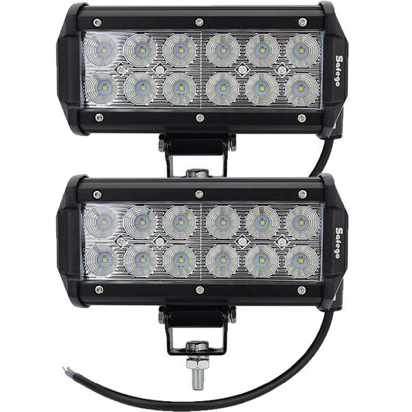 Универсален Лед LED Халоген Фар Работна Лампа 12V - 24V за автомобил офроуд бус ван камион
