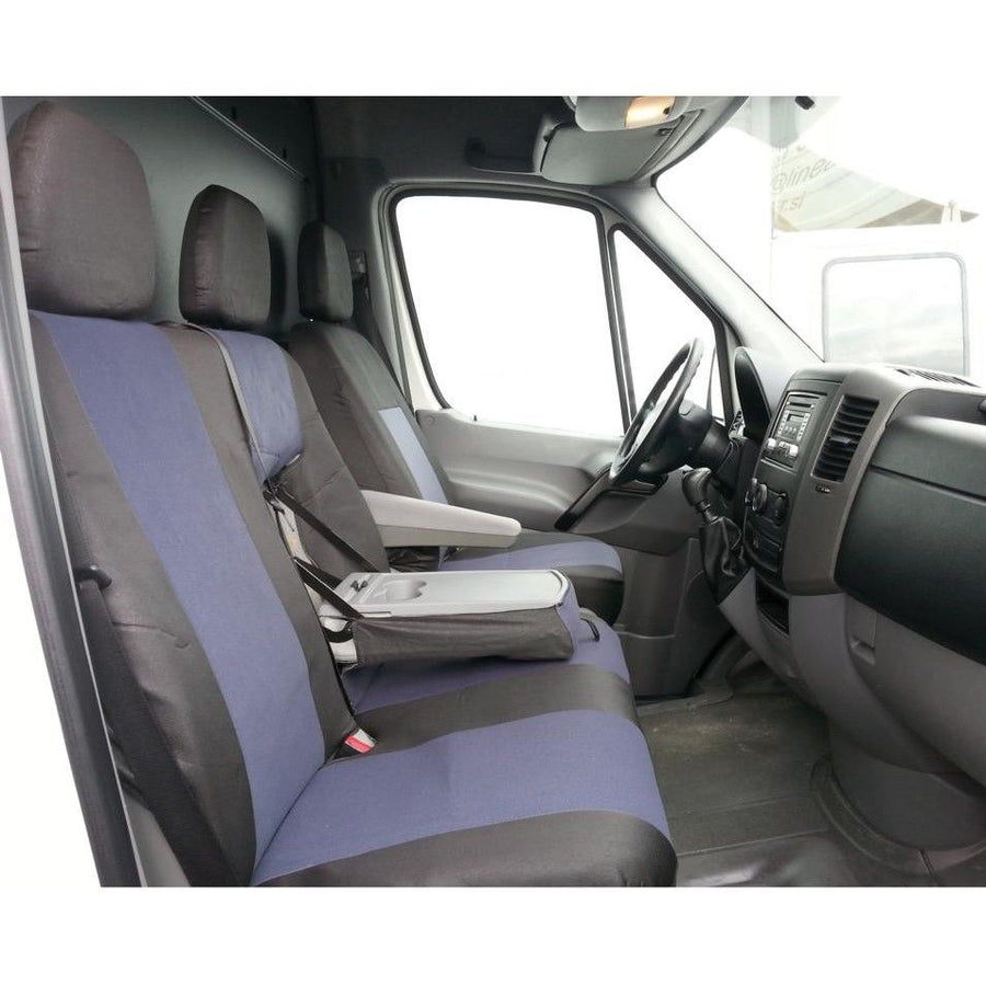 2+1 Калъфи тапицерия за предни седалки за Мерцедес Спринтер W906 2006+ Mercedes Sprinter, Фолксваген Крафтер Volkswagen Crafter TAP116