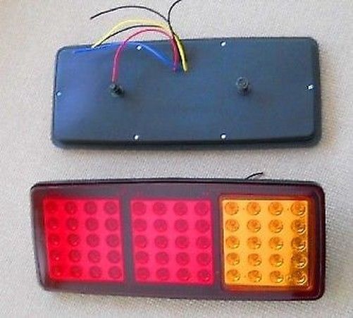 Диоден стоп 3 секции 60 LED - 34/14.5см. 24V