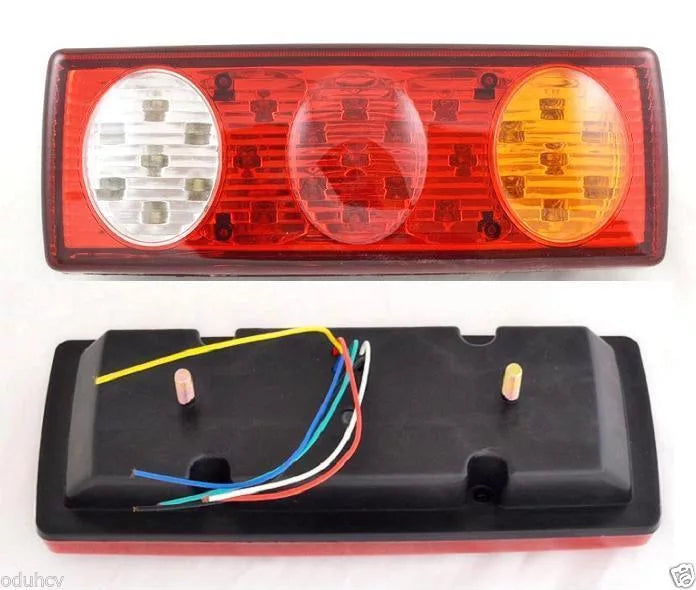 Диоден стоп с три кръгли секции, 12V
