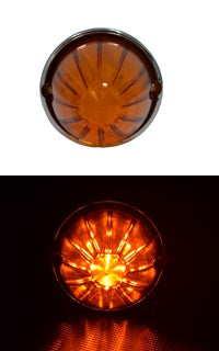 LED габарит Peterbilt, 24V - Хром никел