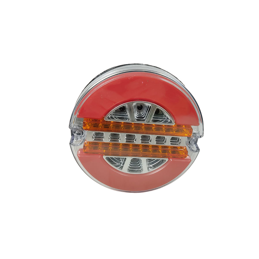 Кръгъл LED неон стоп с динамичен мигач - 12/24V