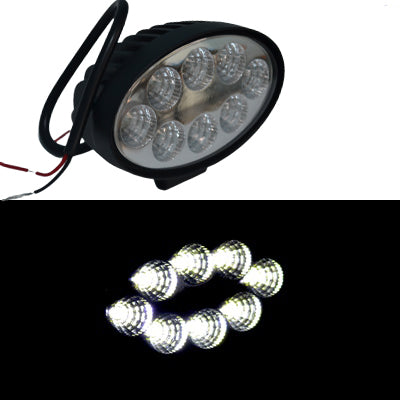 LED халоген - прожектор алуминий 8 диода, 24W
