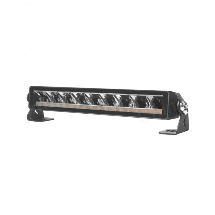 LED бар с блиц оранжева светлина, странично и задно захващане, 34см - 12V/24V