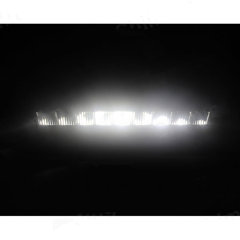 LED бар с блиц оранжева светлина, странично и задно захващане, 34см - 12V/24V