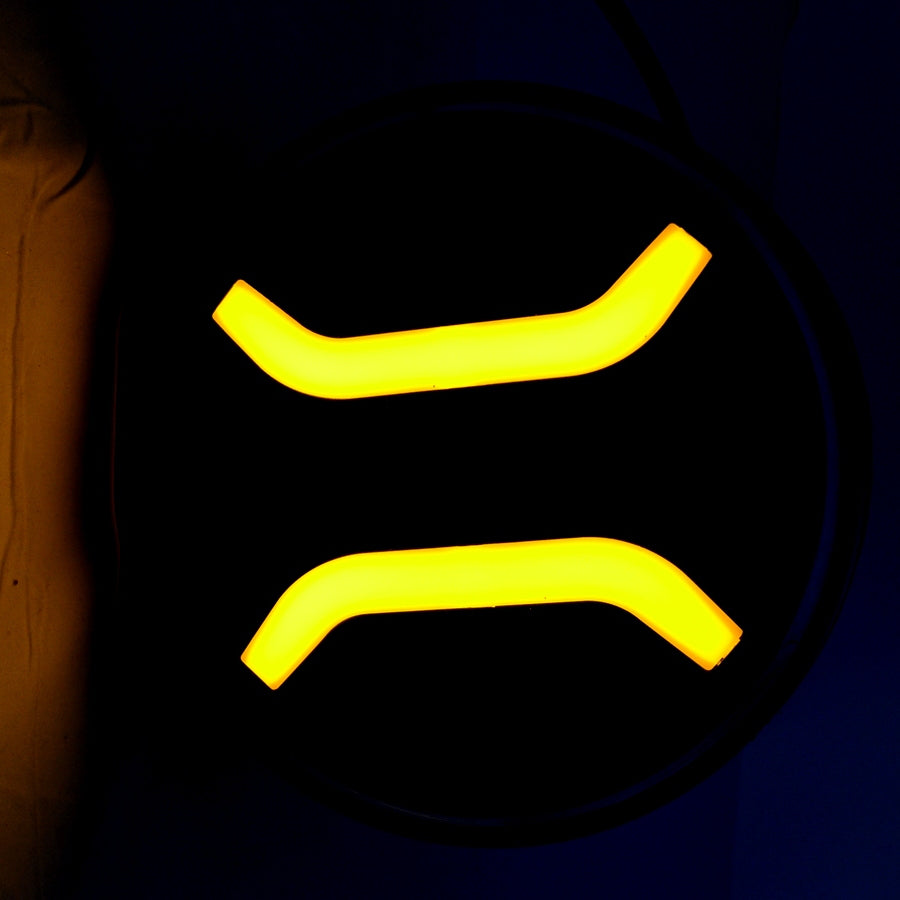 Кръгла Комбо Халоге, NEON светлина, 10 диода